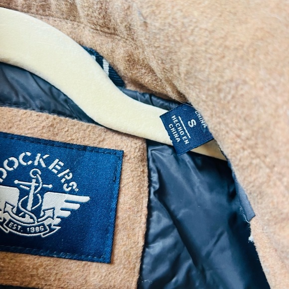 Dockers Tan Coat with Classic Collar - Picture 6 of 9